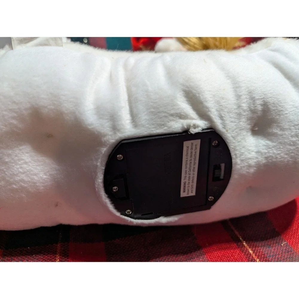 Christmas Singing Snow Pets Animated Musical Plush Dog‎ & Cat